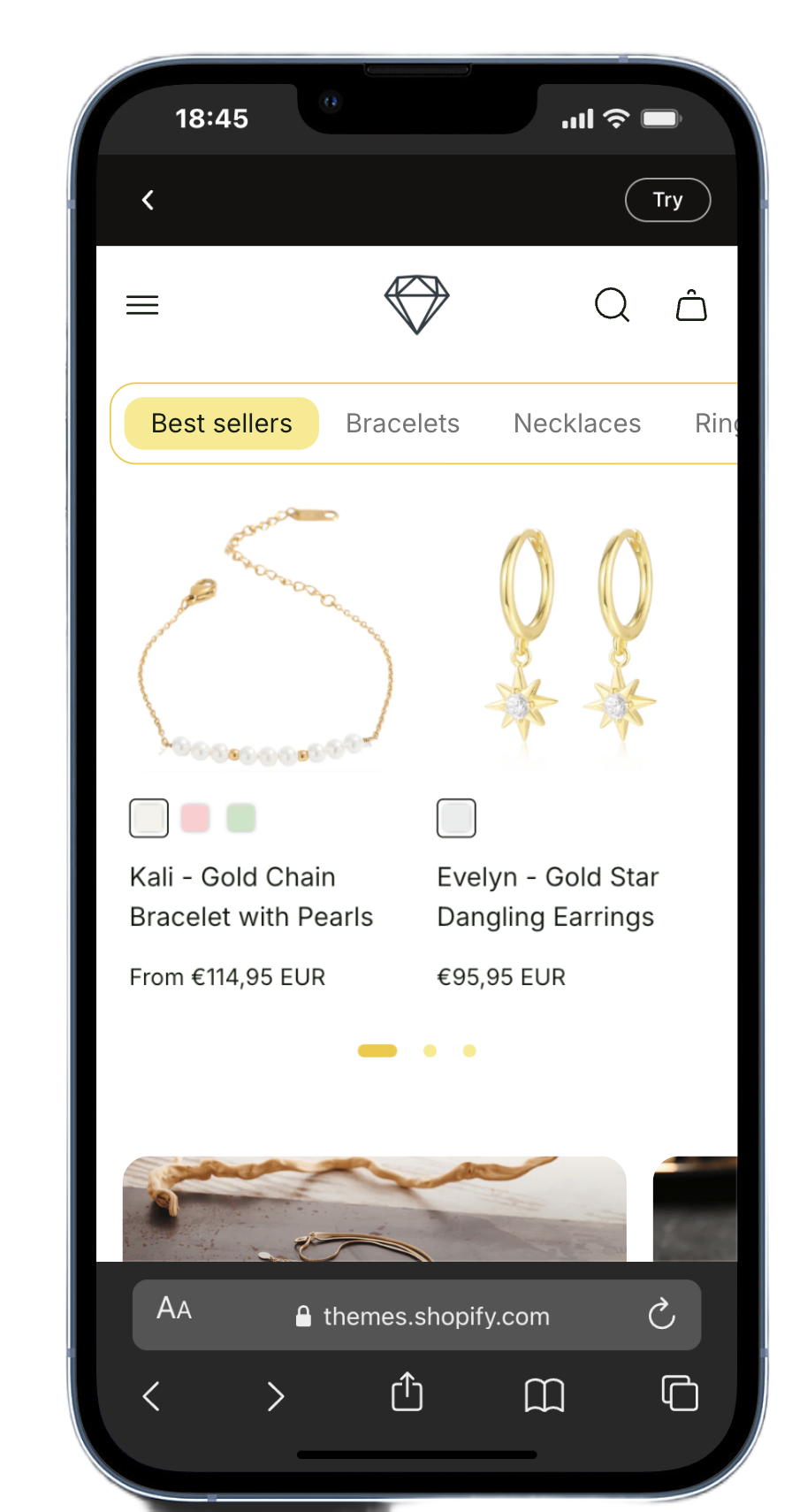 Boutique Theme Jade Preset - Neutrales, vielseitiges Design