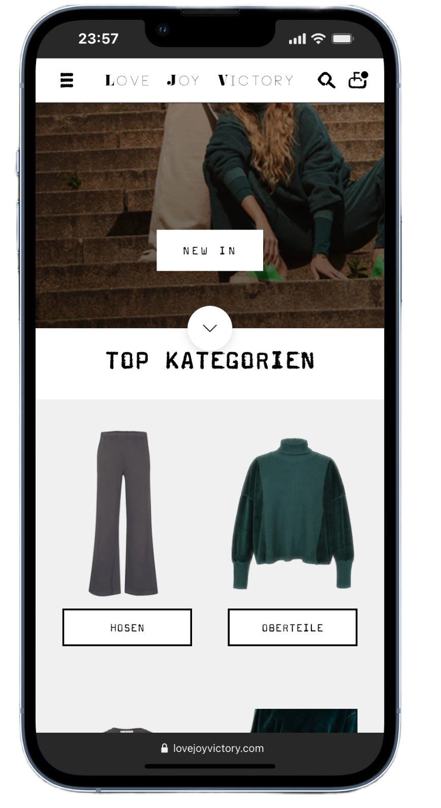 Prestige Theme Allure Style - Dark, high-contrast aesthetic for fashion and premium brands on Shopify